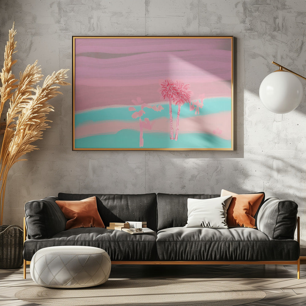 Beach Sundown In Sicily | Canvas