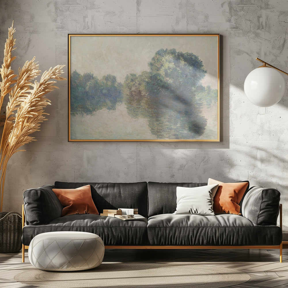 The Seine At Giverny (1897) | Poster