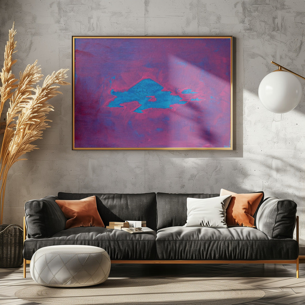 Uap Cyan, Magenta Sky | Poster