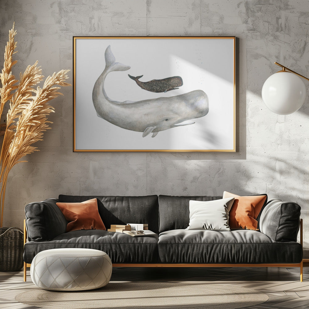 Gentle Ocean Giants | Canvas