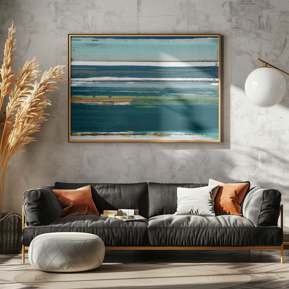 Mediterranean Sea Print 2 | Poster