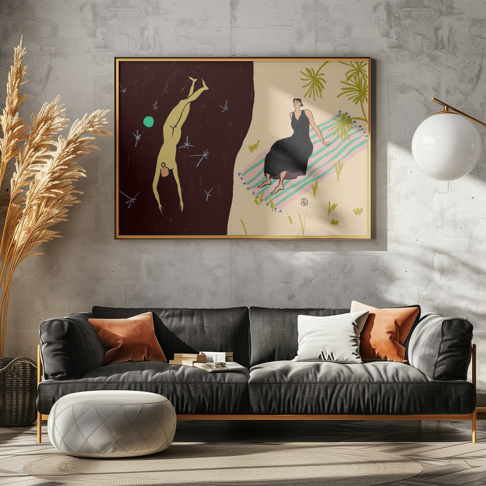 Diving Figure | Poster