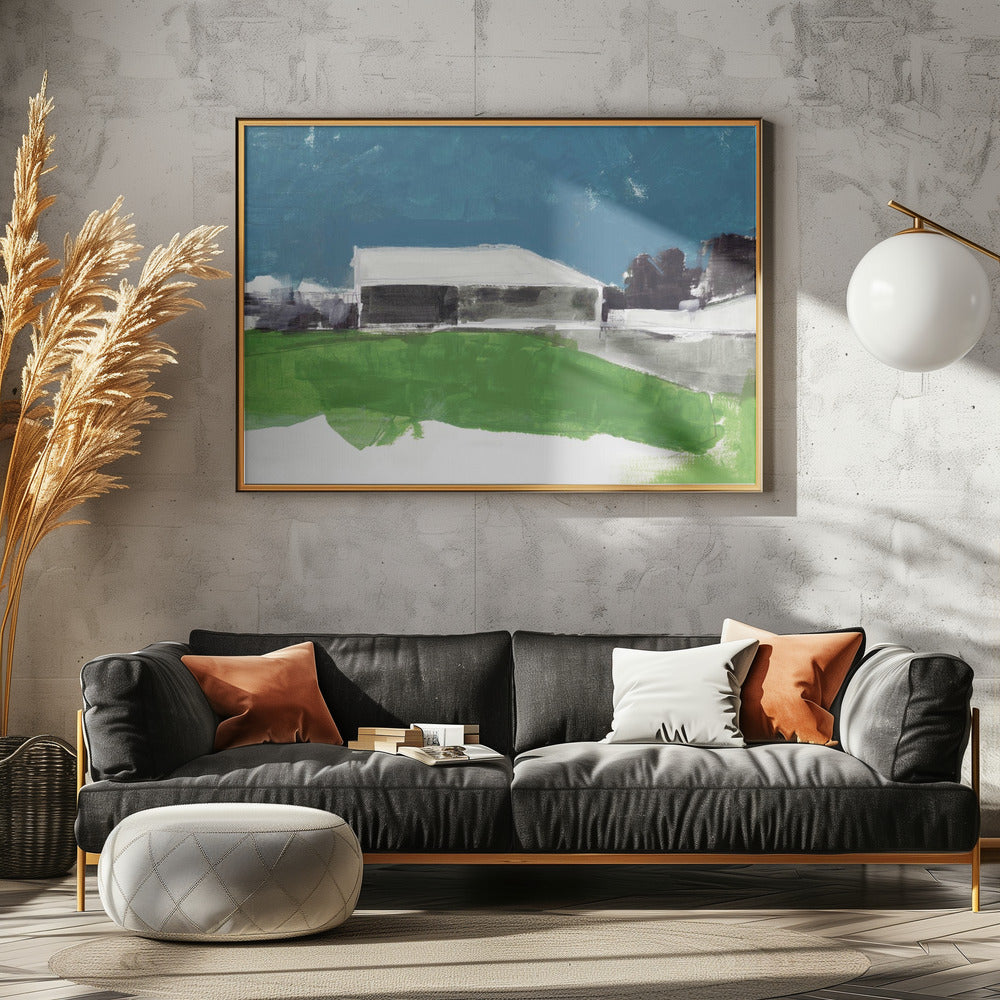 Barren Farm Barn Print No 3 | Poster