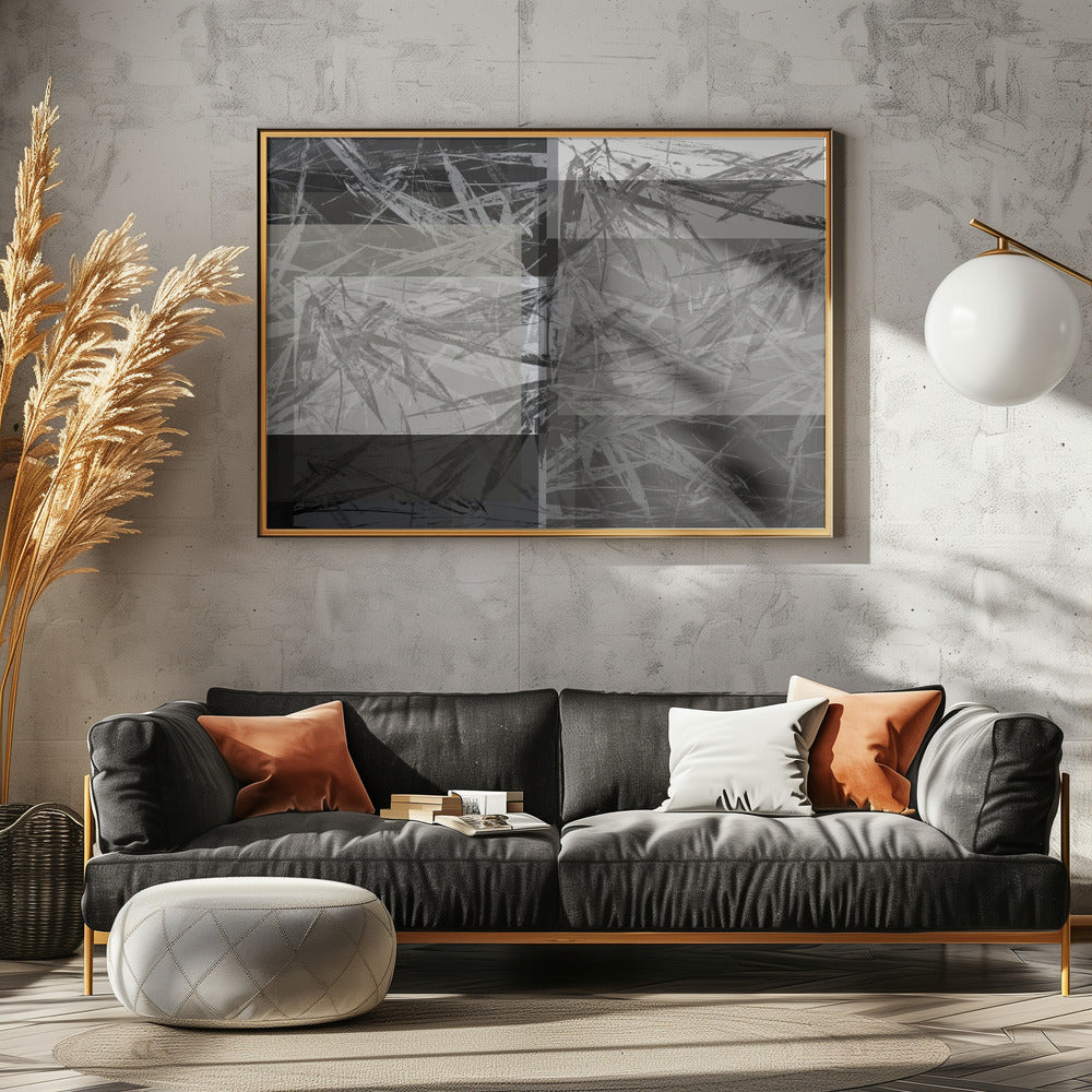 Abstract Botanicals in Neutral Tones | Canvas