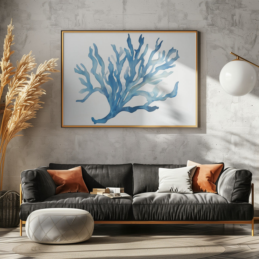 Blue Coral | Canvas