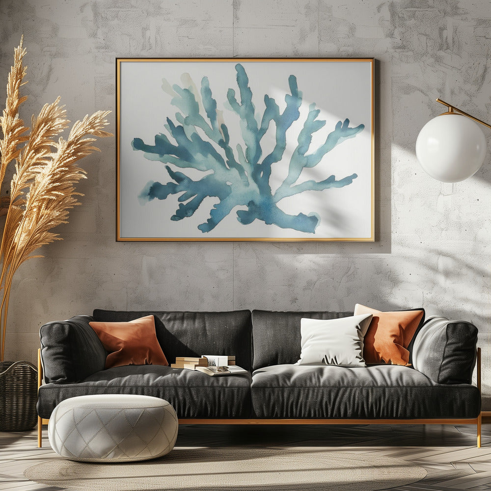 Turqoiuse Coral | Canvas