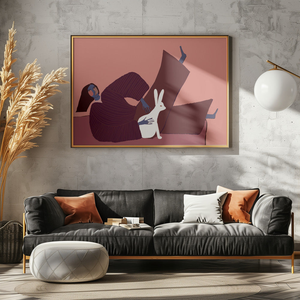 Rabbit lover | Poster