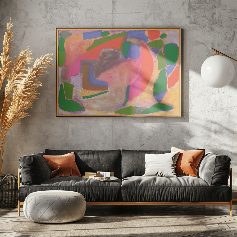 Watercolour & pastel Abstract | Canvas