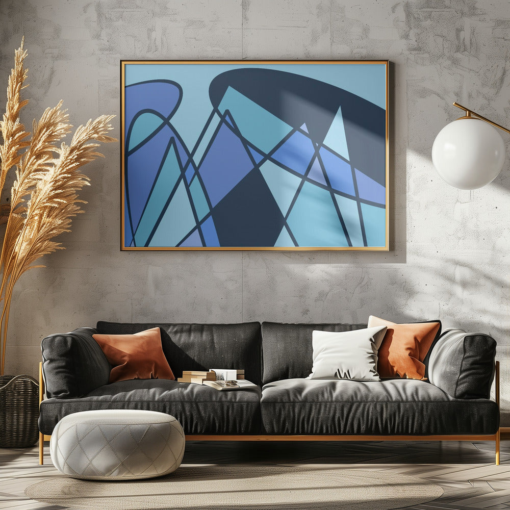 Blue abstract | Canvas