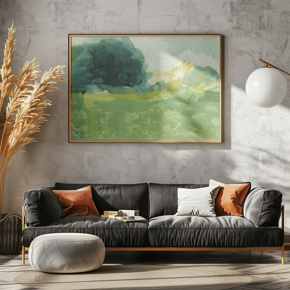 Emerald Meadow Dreams | Canvas