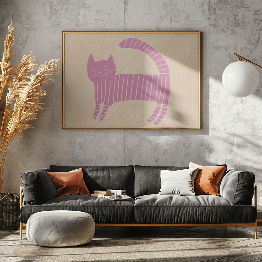Pinkcat nursery | Poster