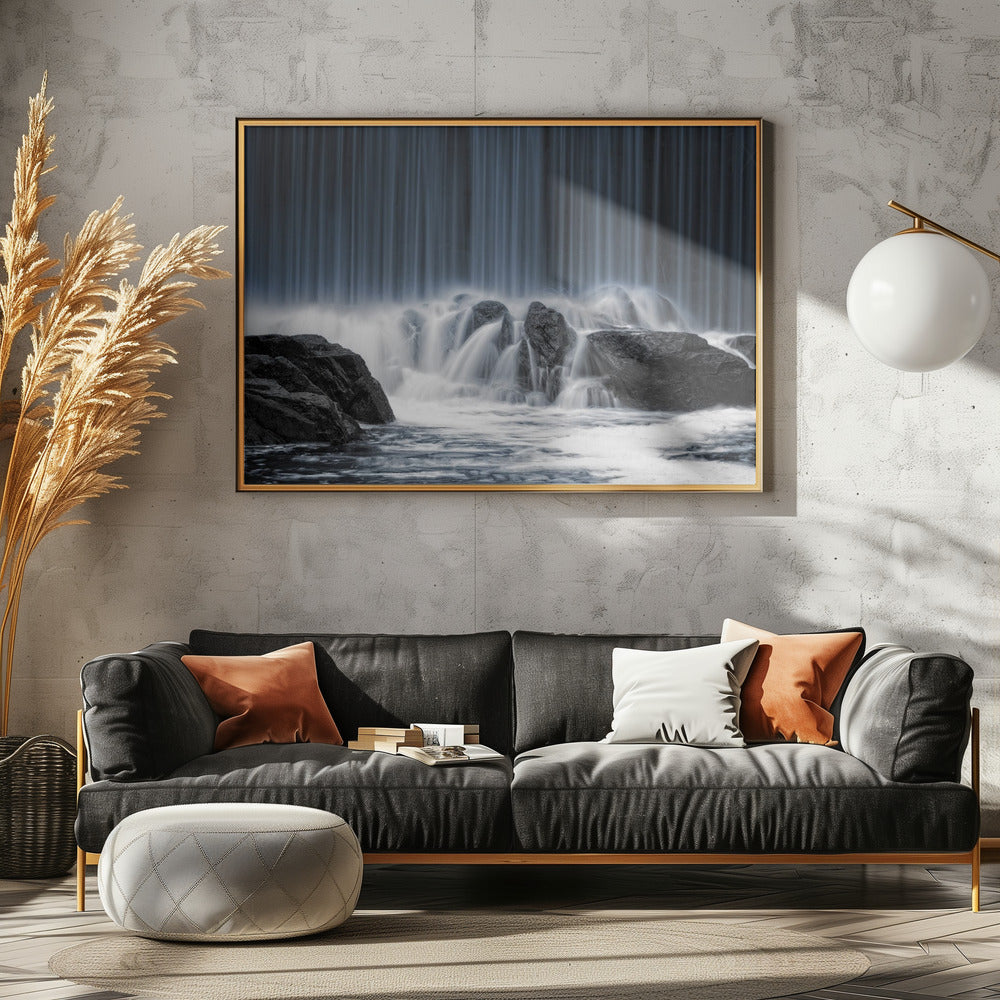 The Blue Curtain | Canvas