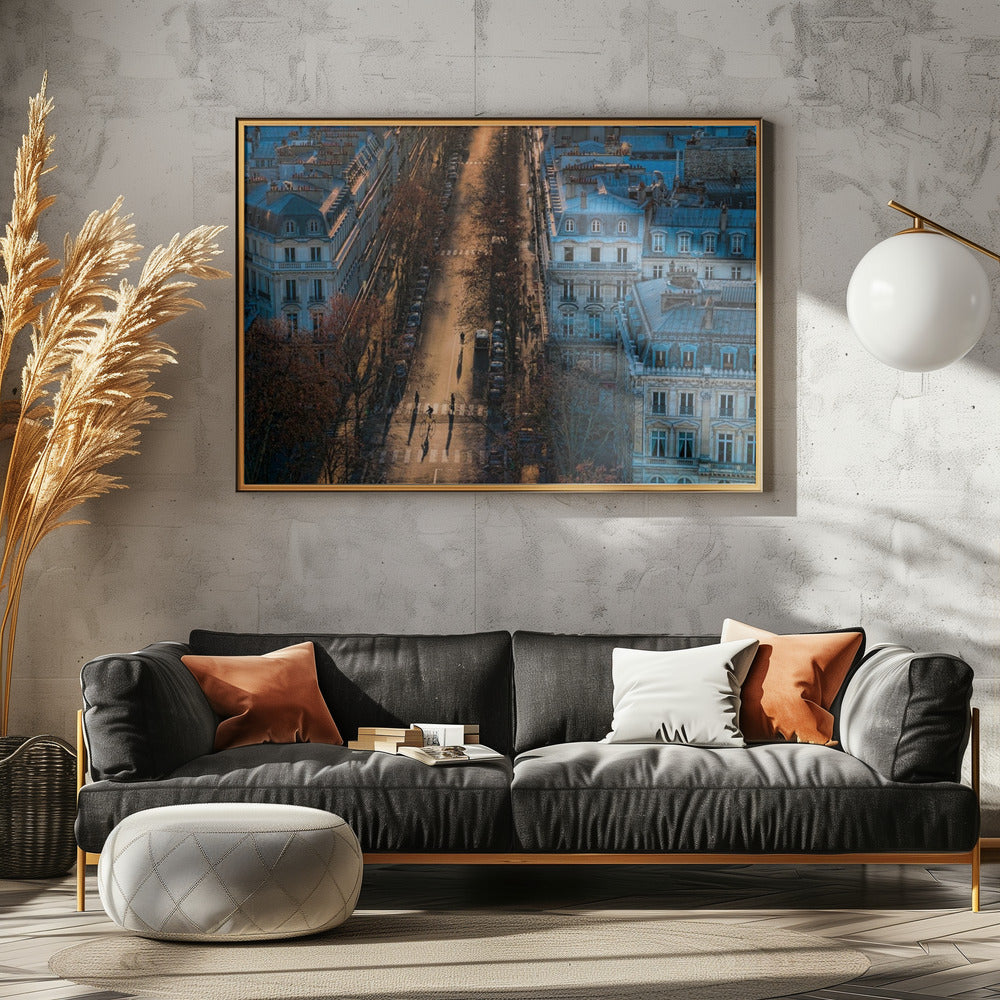 2 cyclists + 2 pedestrians | Poster