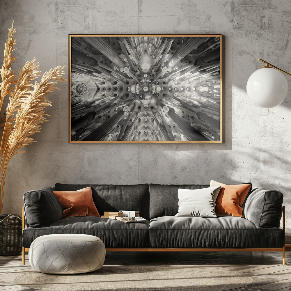 Artificial forest - Sagrada Familia | Canvas