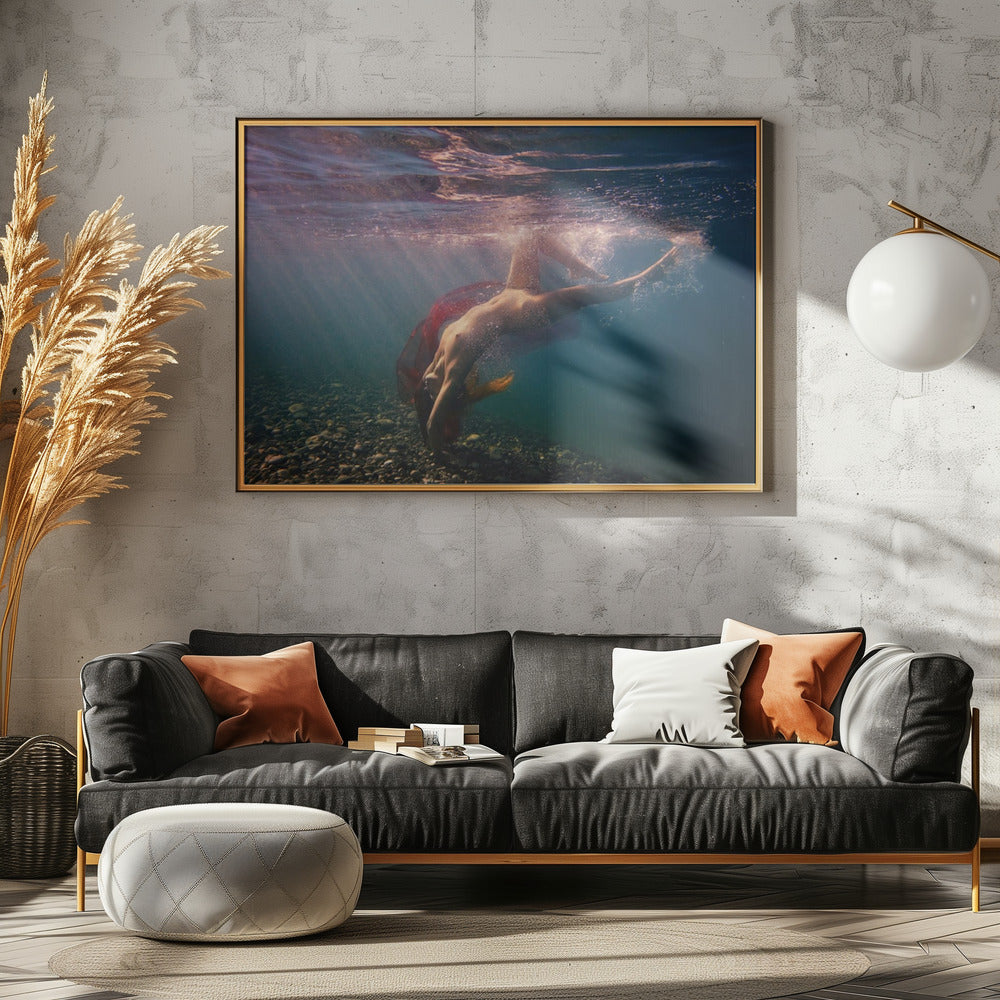 Dives in beams | Poster