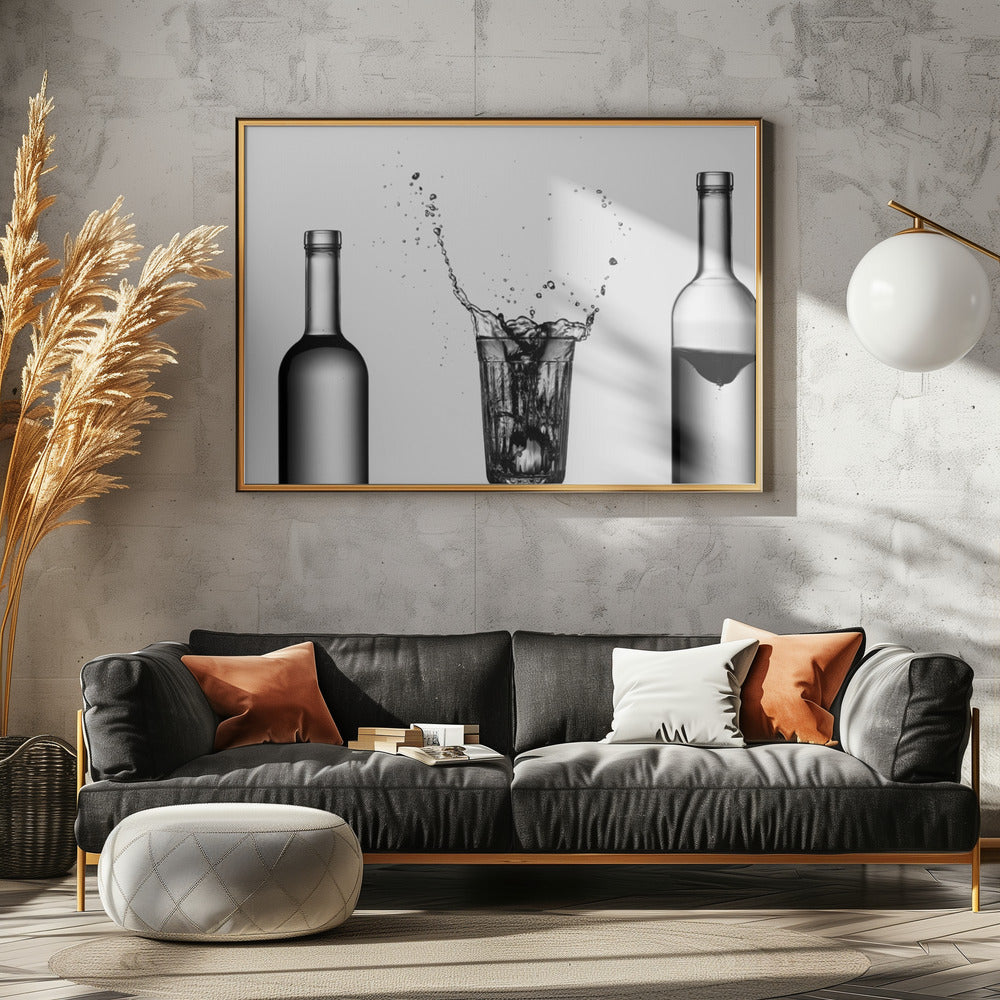 bottles game | Canvas