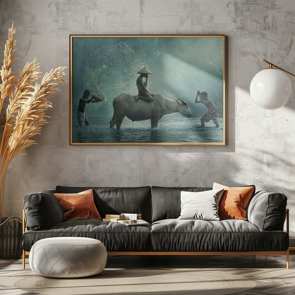 Water Buffalo | Canvas