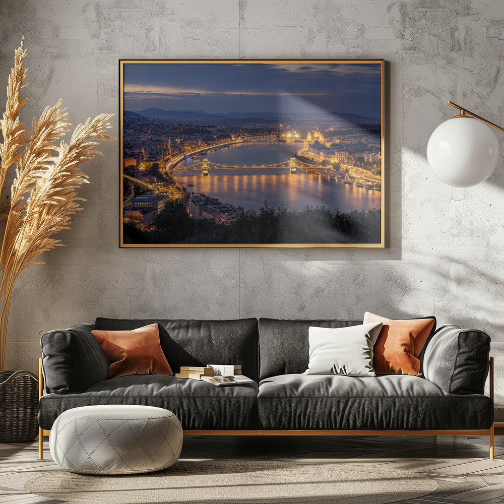 Panorama of Budapest | Poster