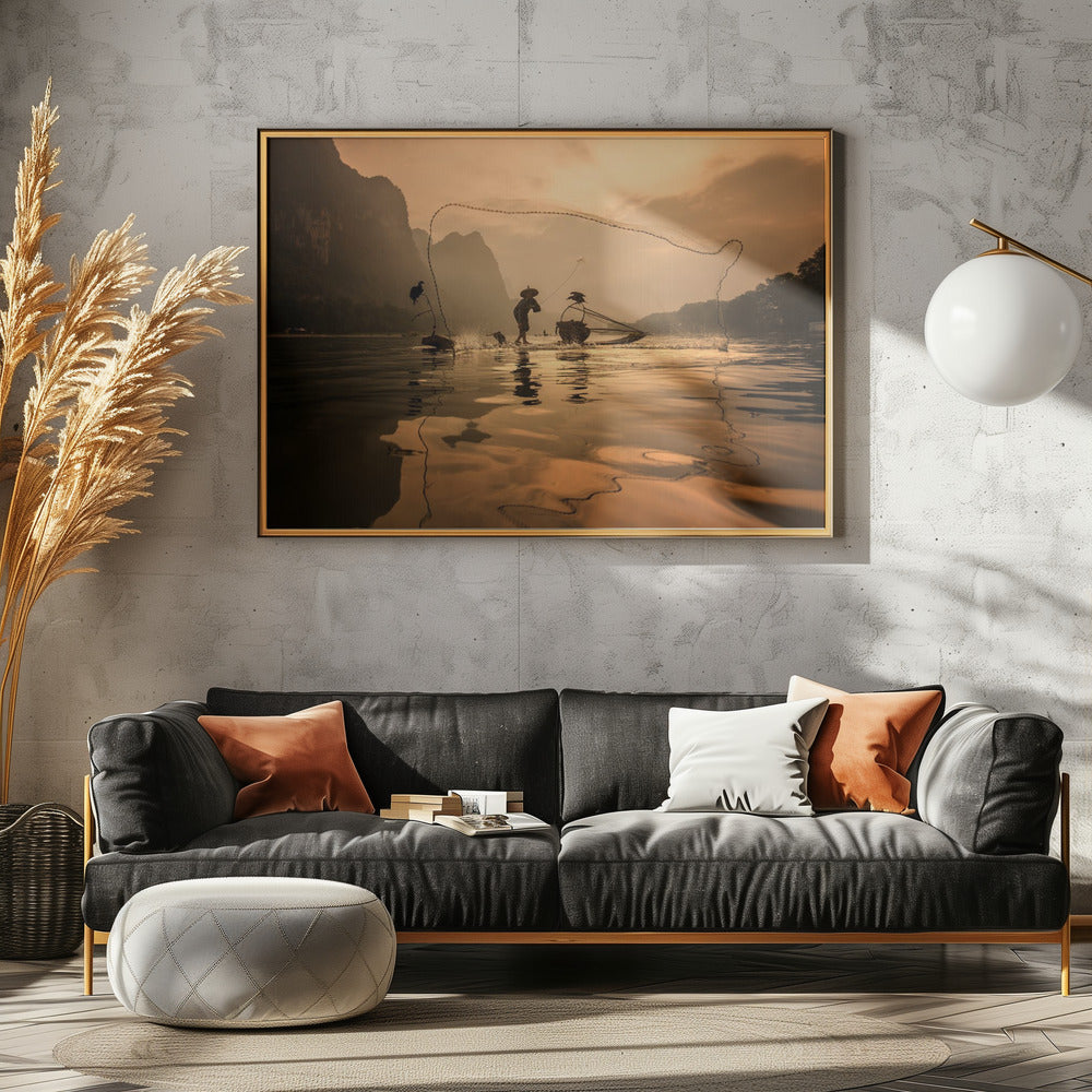 Spread The Fish Nets | Canvas