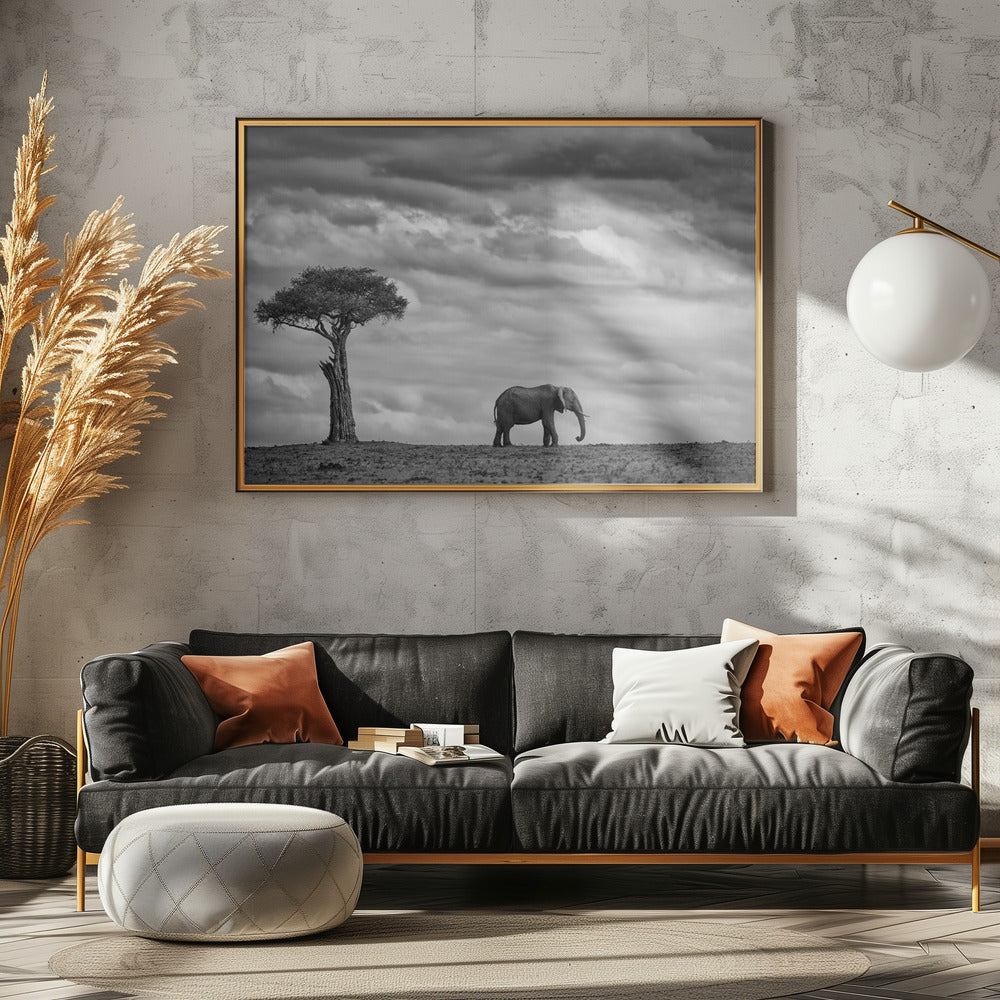 Elephant Landscape | Poster