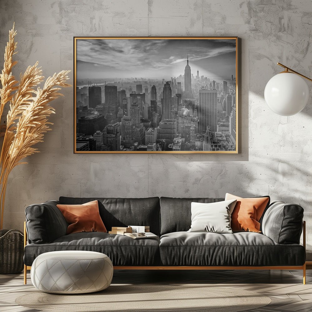Hazy Gotham | Canvas