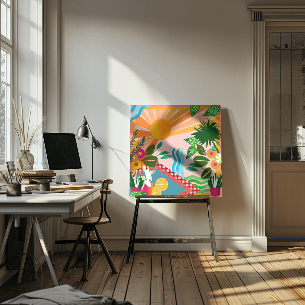 Tropical Hygge | Canvas
