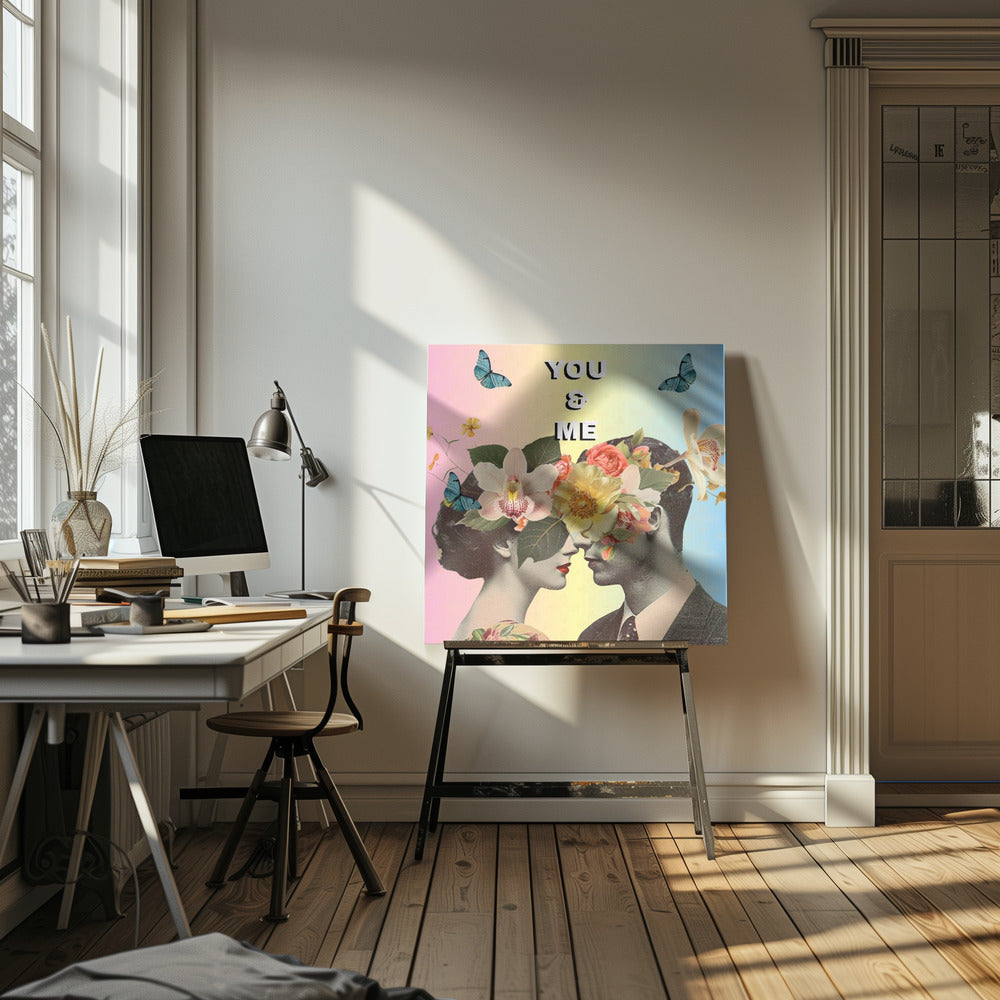 You & Me #1 | Canvas