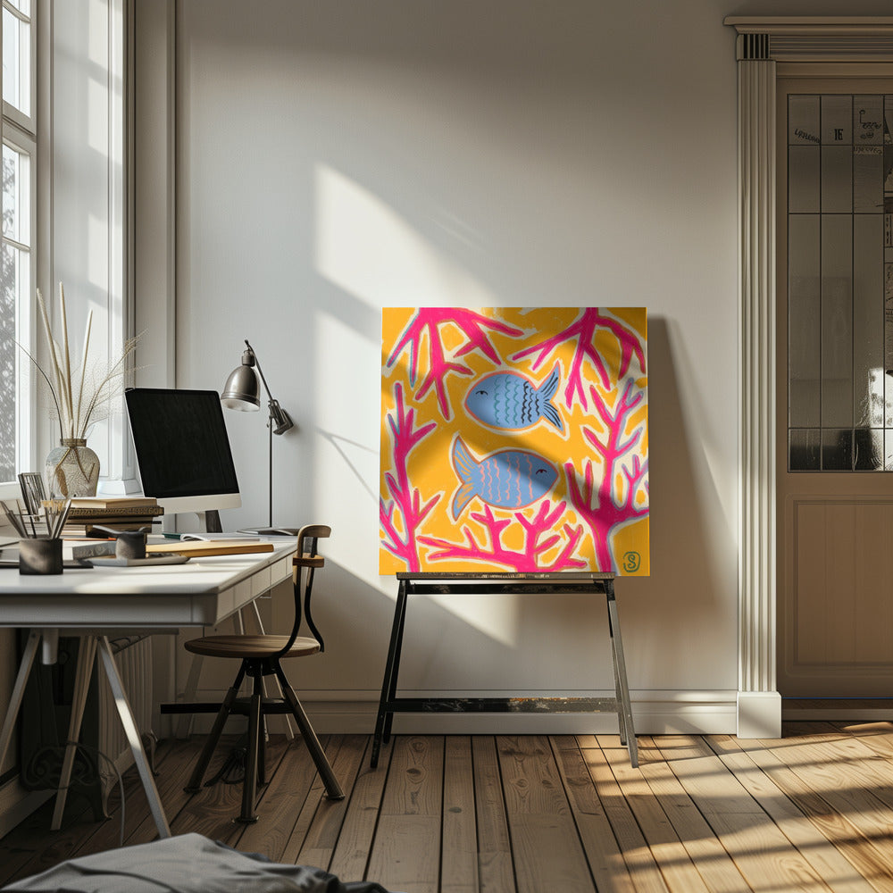 Coral Companions | Canvas