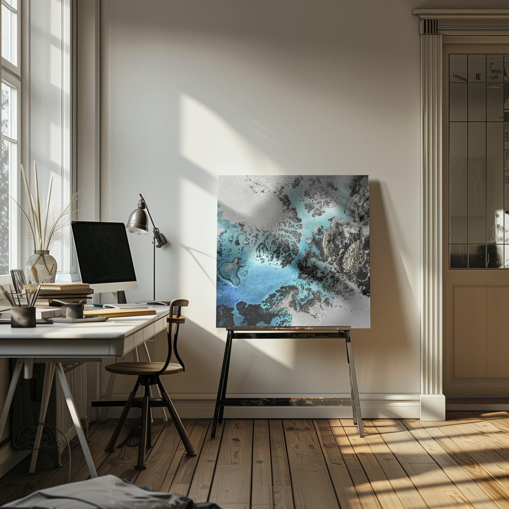 Most Popular - Maritime Majesty - Turquoise Coral Vibes | Canvas