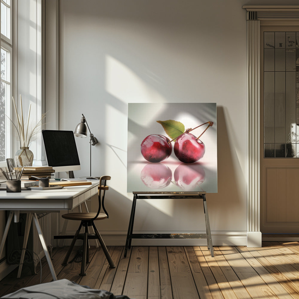 Two Cherries | Canvas