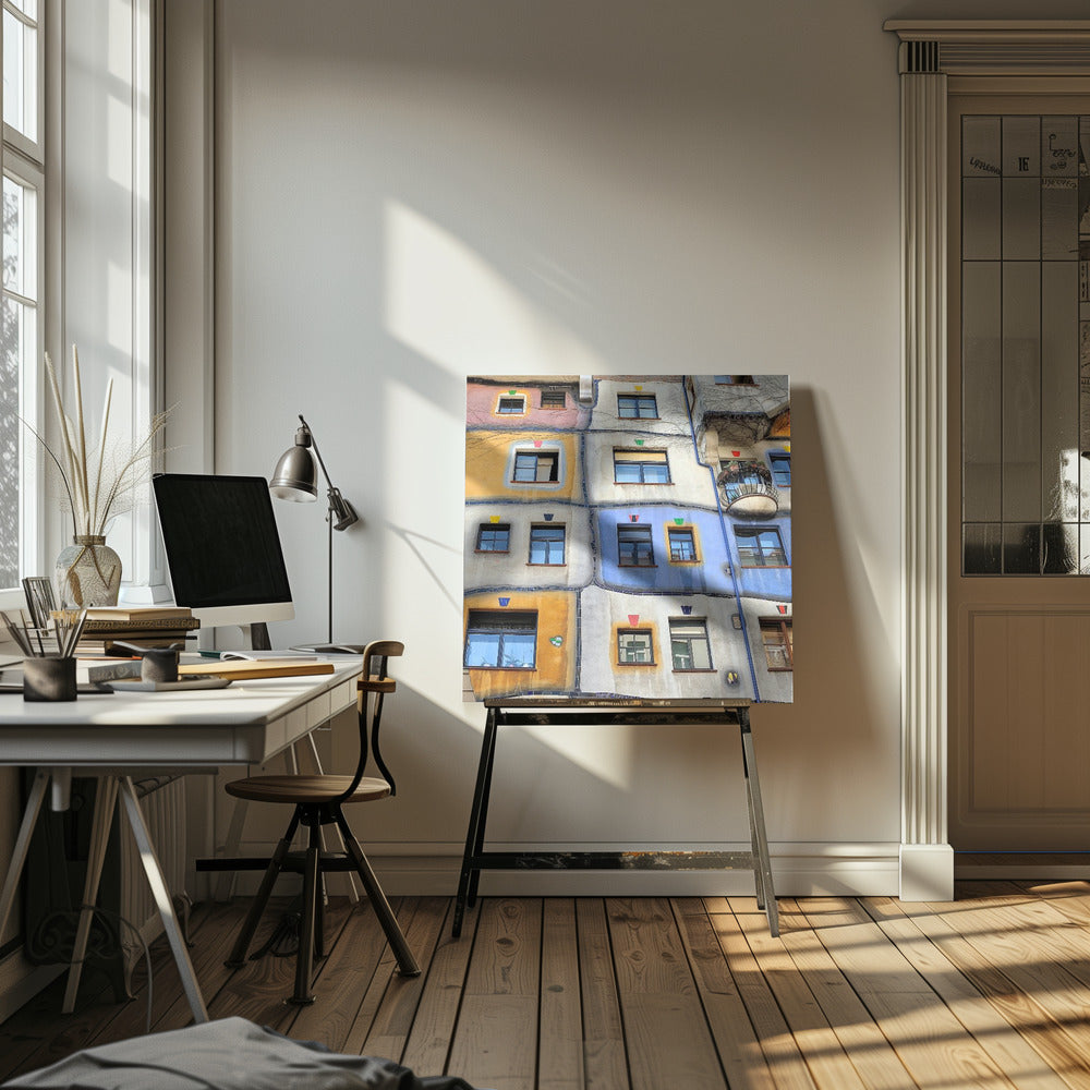 Windows of Hundertwasser | Canvas
