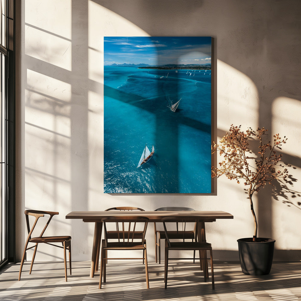 Above the race | Canvas