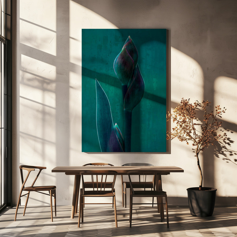 Blue charade. | Canvas