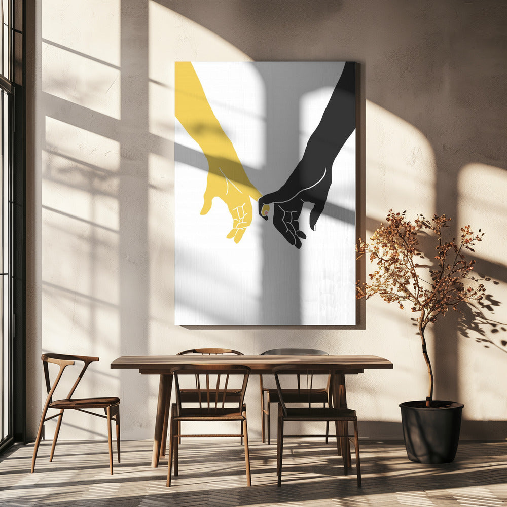 Hands Pinky | Canvas