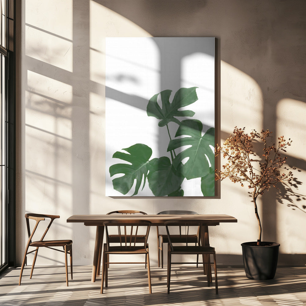 Monstera Aqua 04 | Canvas