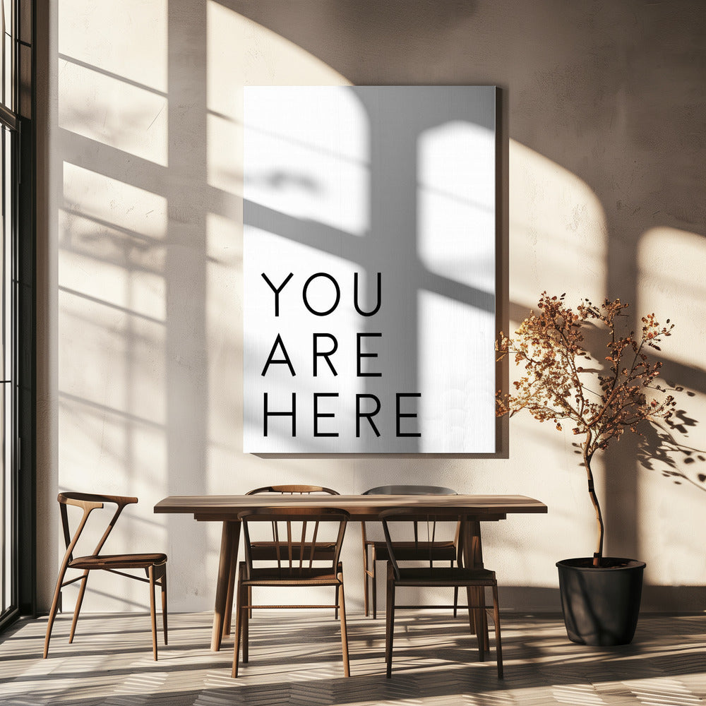 You Are Here | Canvas