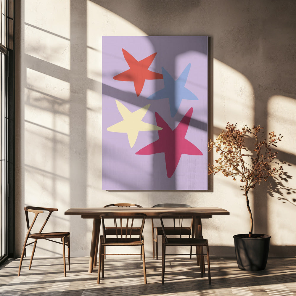 Four Stars 01 | Canvas