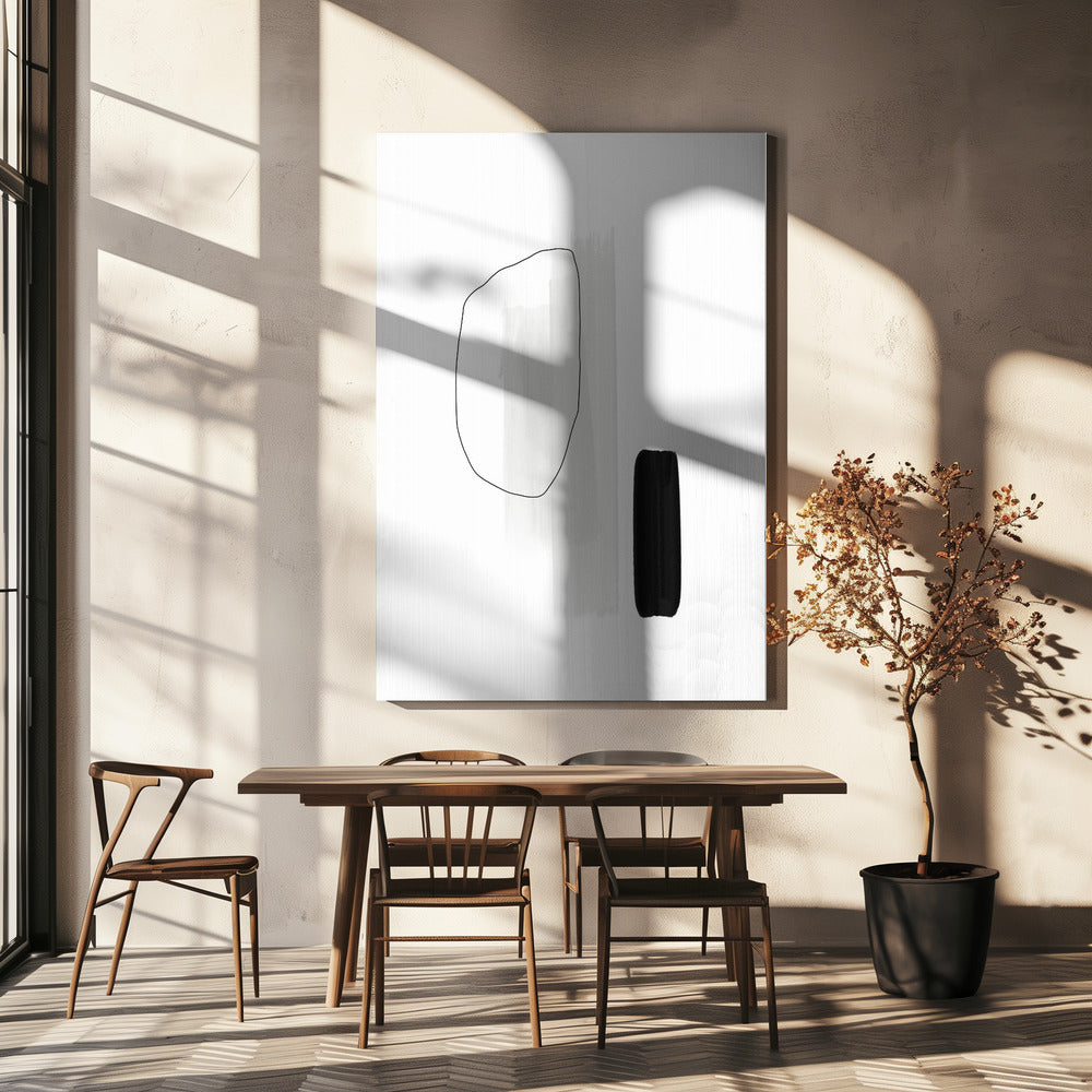 Monochrome Elements | Canvas