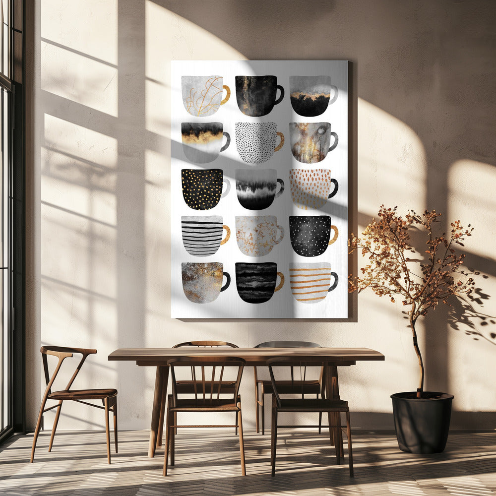 Pretty Coffee Cups | Canvas