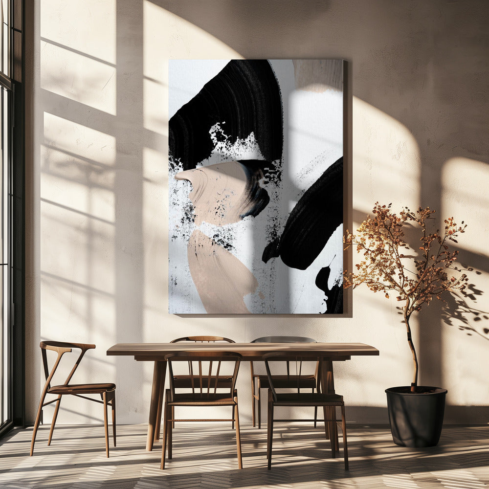 Black and Nude | Canvas