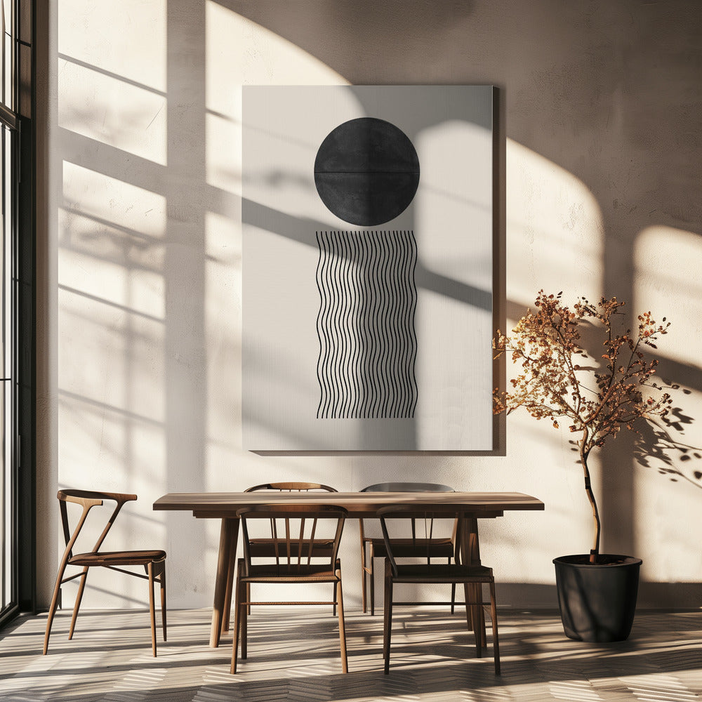 Wave and Eclipse | Canvas