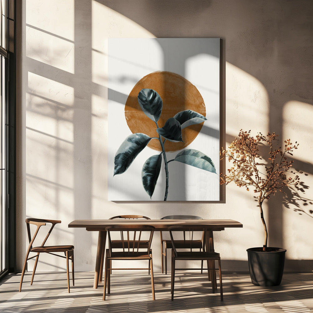 Leaf and Sun | Canvas