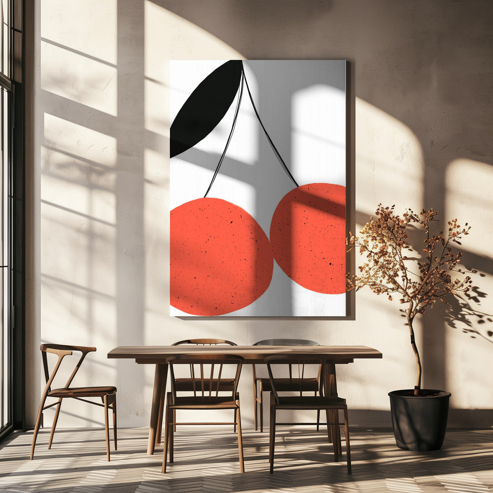 Red Cherries | Canvas