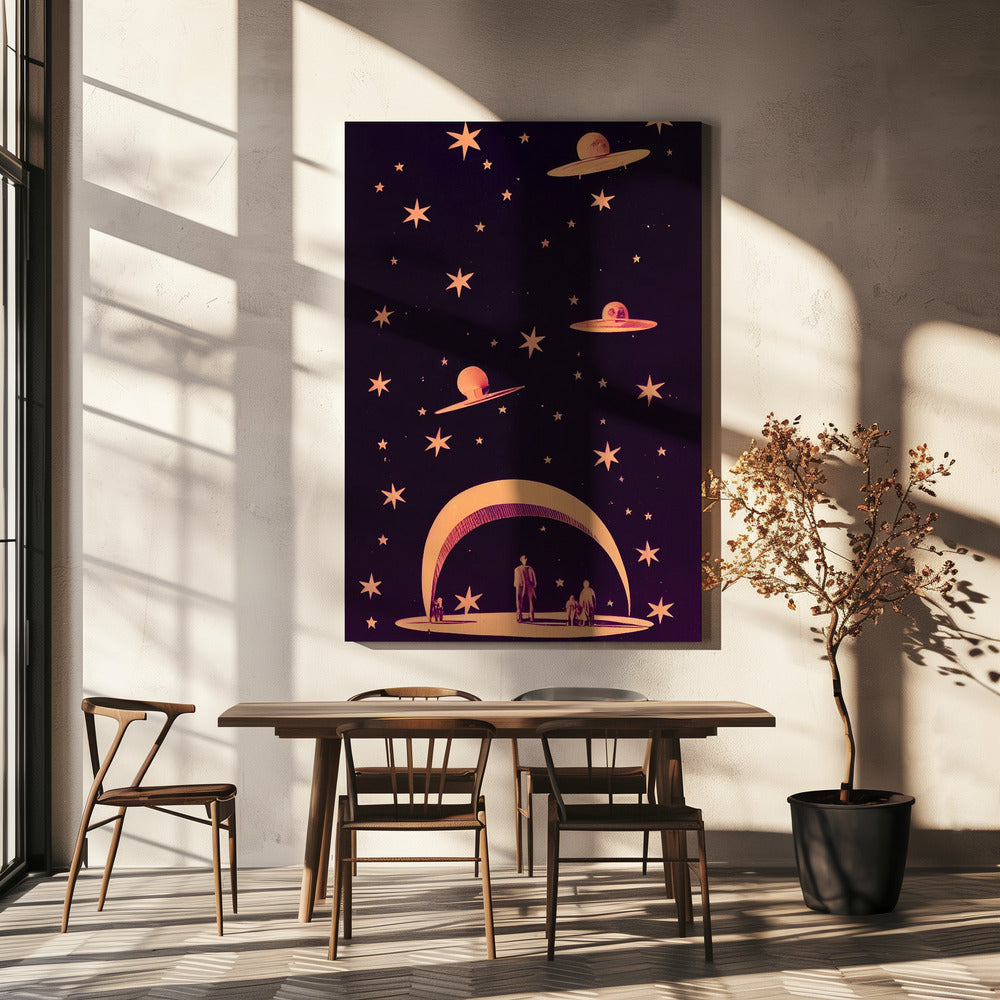 Galactic Dreamscape | Canvas