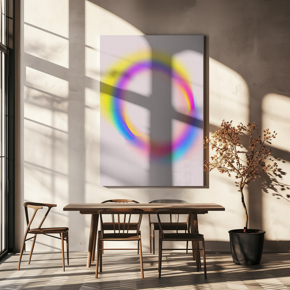Luminous Spectrum Halo | Canvas