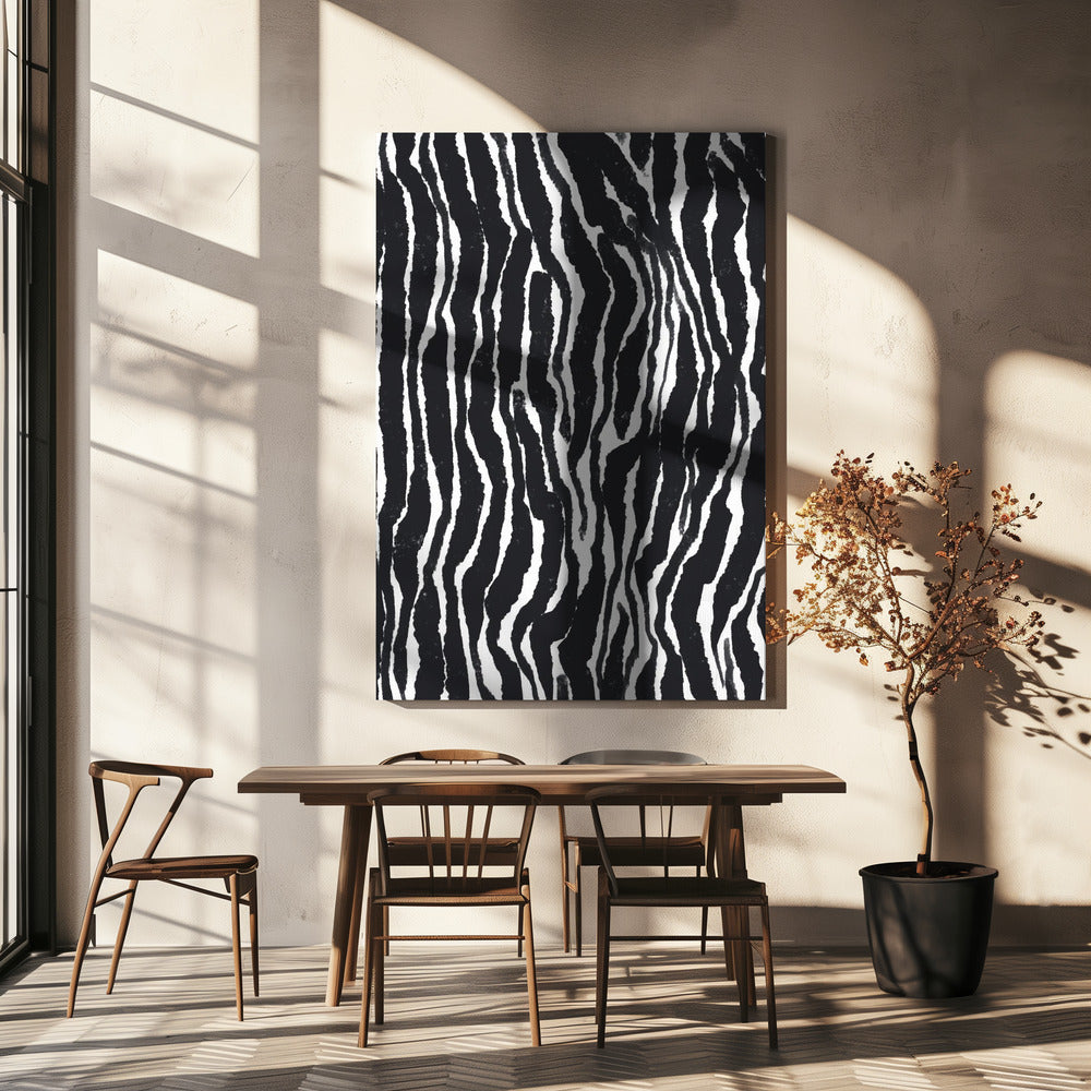 Zebra Rhythm | Canvas