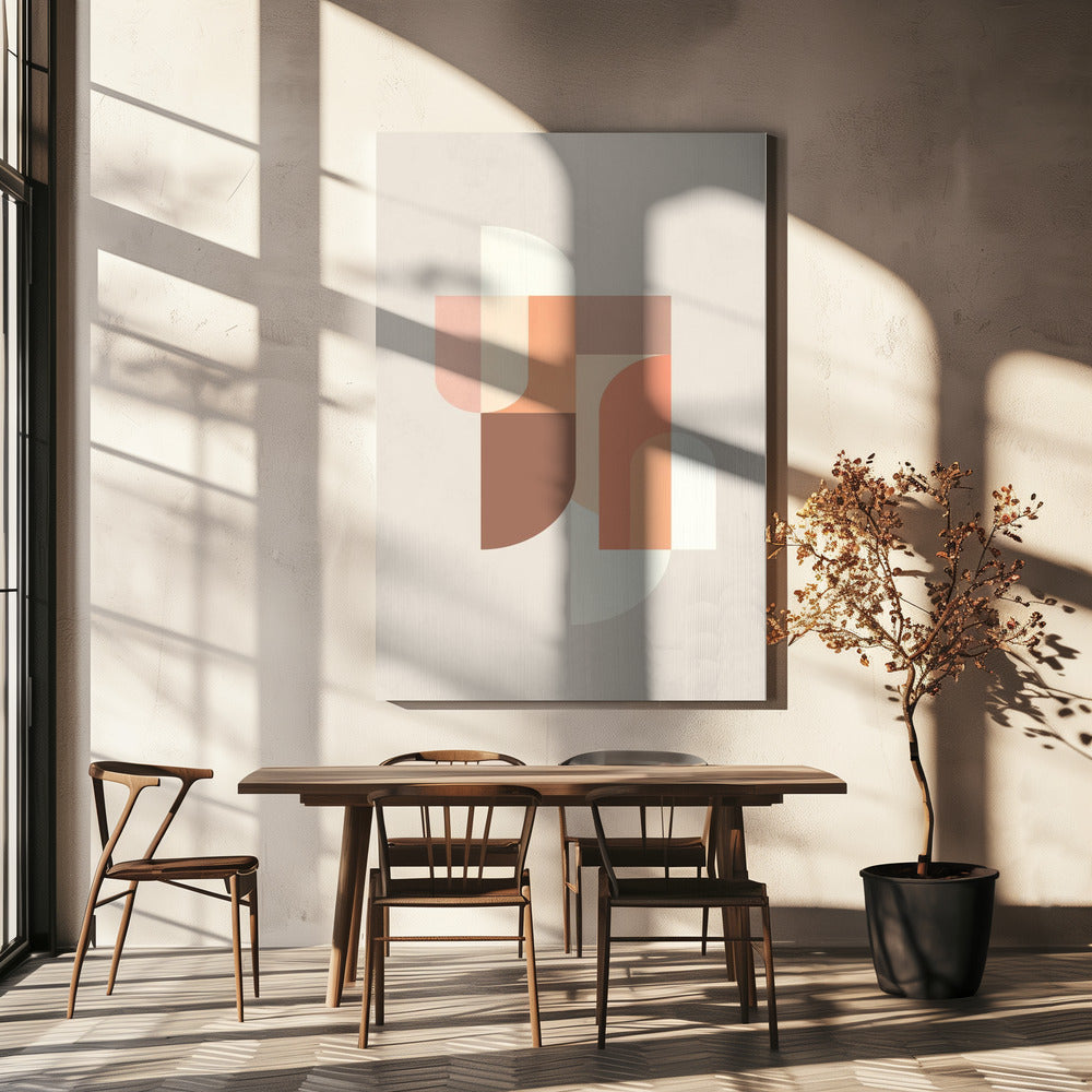 Retro Geometric III | Canvas