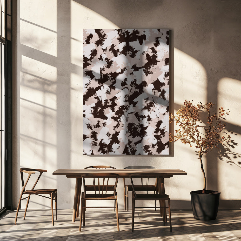Brushstroke Chaos | Canvas