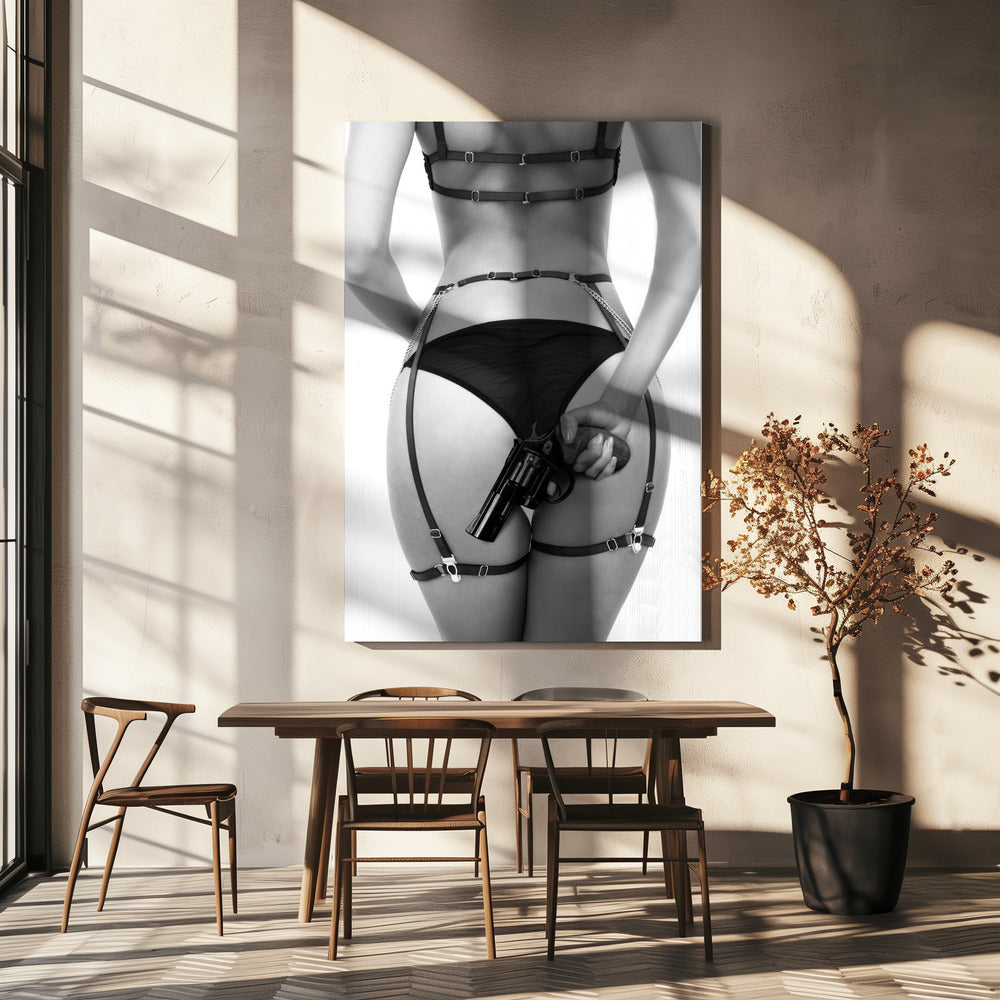 Love's A Loaded Gun | Canvas