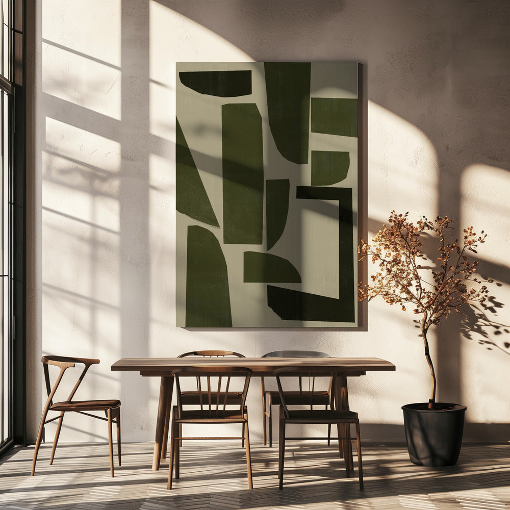 Abstract Shadows | Canvas